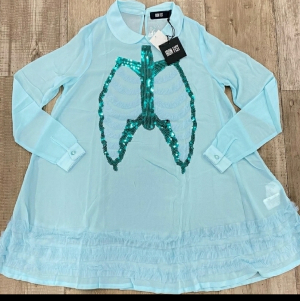 Iron Fist Dead Mermaid Walking Dress - Picture 3 of 5